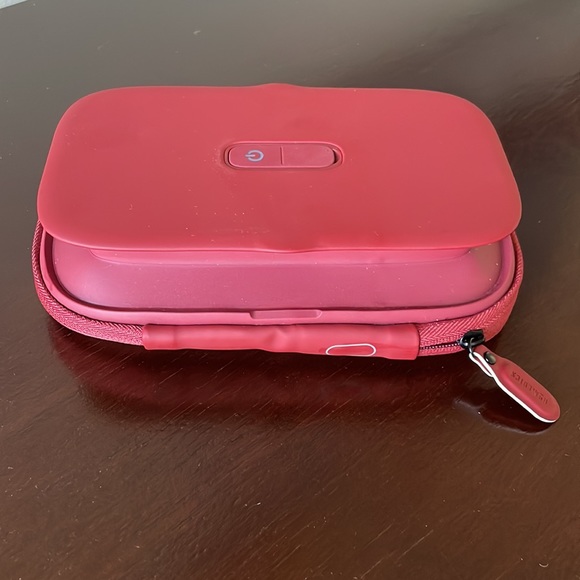 HoMEDICS UV-Clean Portable Phone Sanitizer, Maroon, Never Used - Picture 6 of 6